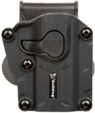 BULLDOG MAX MULTI-FIT POLYMER PADDLE HOLSTER SUB COMP/MICRO
