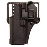 Blackhawk 410502BKL Serpa CQC Concealment Black Matte Polymer OWB Glock 19,23,32,36 Left Hand