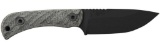 HALF FACE BLADES CAVNER JR 3.5 BLADE, 7.5OA, S45VN ARMOR BLK, GRY G10