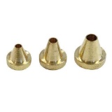Birchwood Casey 41505 Muzzle Guard Set .17-.30 Cal Rifle Brass 3 Per Pack