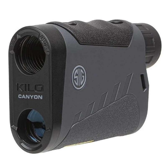 CANYON RANGEFINDING BINOCULAR, 10X42MM, RED OLED, GRAPHITE, CLASS 1M