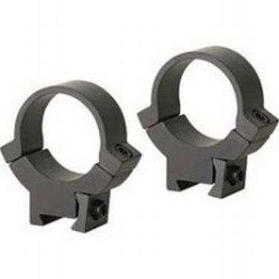 Warne 721M Rimfire Dovetail 1 Medium Black Matte