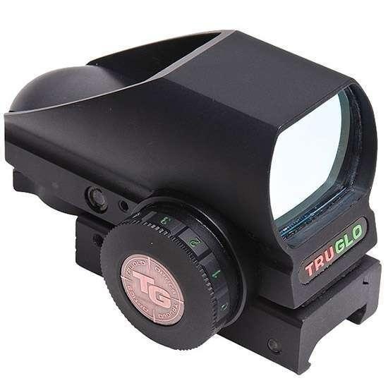 Truglo TG8380B Tru-Brite Dual Color 1x 34mm Multi-Reticle Dual Illuminated Red/Green 4 Pattern