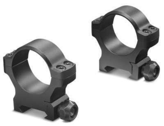 Leupold 175121 BackCountry Cross-Slot Weaver 30mm Diam High Aluminum Matte Black