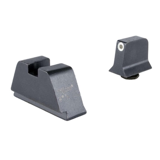 Trijicon GL201C601136 Suppressor/Optic Height Sights-Glock Standard Frame Black Green Tritium White