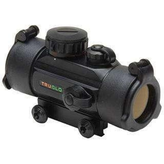 Truglo TG8030B3 Crossbow Red Dot 1x 30mm Obj 3 MOA Red Dot Black CR2032 Lithium