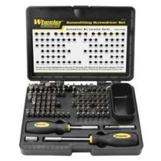 Wheeler 562194 Deluxe Gunsmithing Screwdriver Set 89 Deluxe Gunsmithing Screwdriver Set