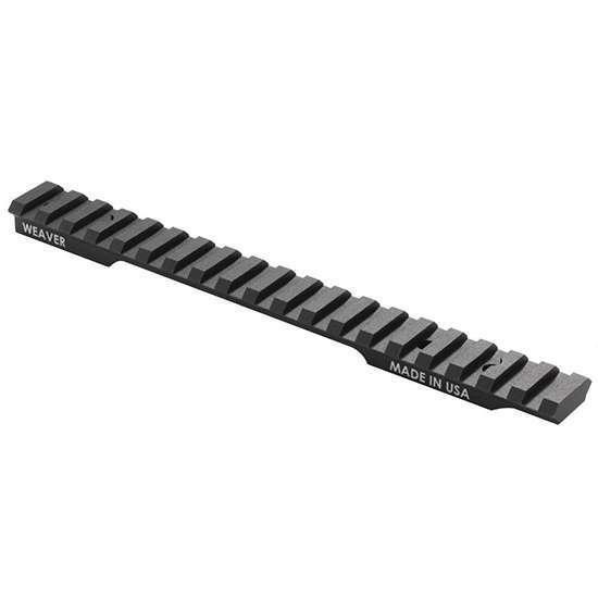 Weaver Mounts 99470 Multi-Slot Tikka T3x Extended Black Anodized
