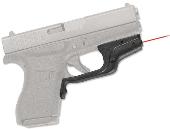 Crimson Trace Corporation Laserguard Red Laser For Glock 42 and 43 Black Finish