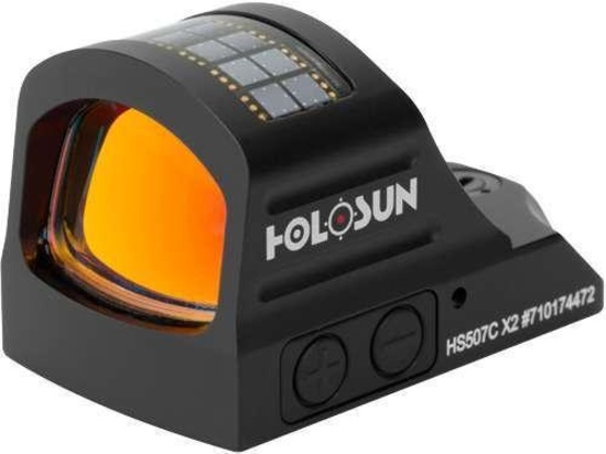 Holosun HS 507C-X2 1x Multi-Reticle Black Hardcoat Anodized