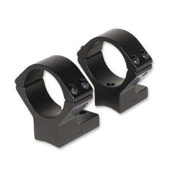 Talley 740700 Rings and Base Set For Remington 700 30mm Medium Black Matte Finish