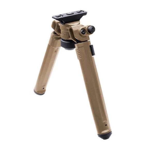 Magpul MAG933-FDE M-Lok M-LOK Bipod Flat Dark Earth 6061 T6 Aluminum Polymer