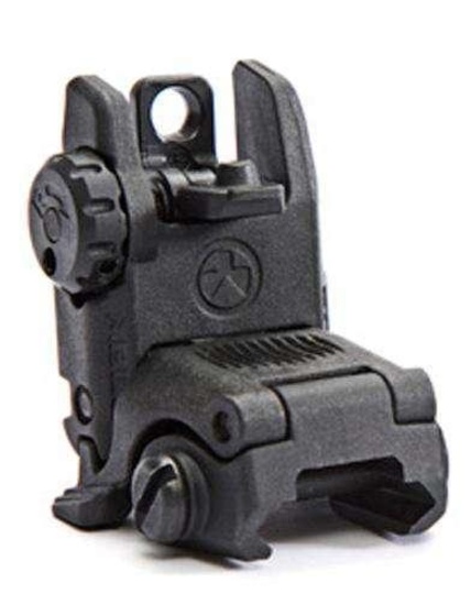 Magpul MAG248-BLK MBUS Rear Sight AR15/M16 Black Folding Polymer