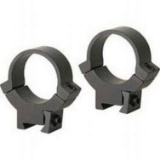 Warne 721M Rimfire Dovetail 1 Medium Black Matte