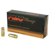 PMC 40D Bronze 40 S&W 165 gr Full Metal Jacket (FMJ) 50 Bx