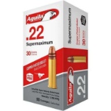 Aguila 1B222298 Special Supermaximum 22 LR 30 gr Solid Point 50 Bx