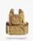 GUARD DOG BODY ARMOR SHEPPARD PLATE CARRIER FDE ADJUSTABLE WITH MULTIPLE POUCHES