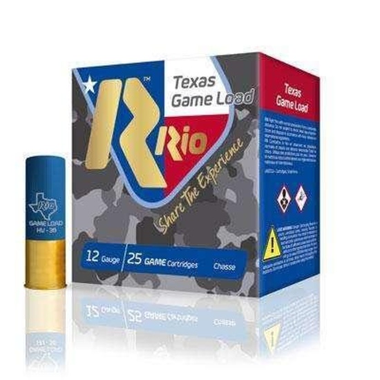 Texas Game Load 36 12Ga 2-3/4 1260Fps 1-1/4Oz #8 Red Case Faster
