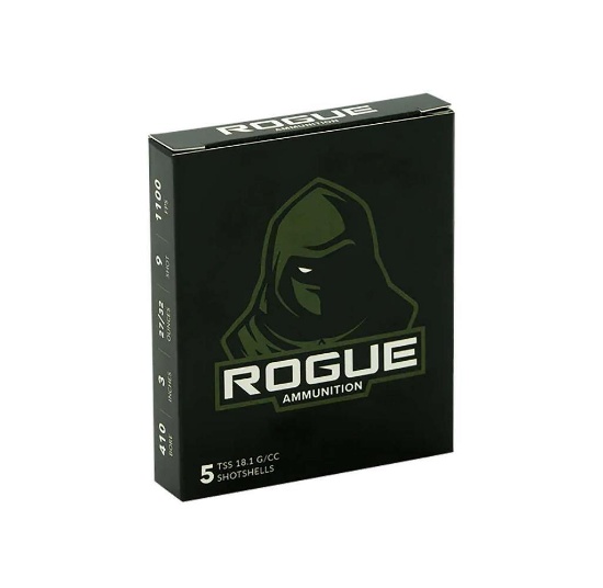 Rogue Ammunition Ra-Tss-410-3-2732-9 Rogue 410Bore 3 27/32Oz 9Shot 5/Box