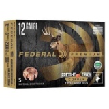 Federal Premium Shotshell Amo 12Ga 3In 300Gr Freight Train Copper Sabot Slug 5Rd