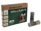 Sellier & Bellot Sb12Bsd Shotgun 12 Gauge 2.75 27 Pellets 4 Buck Shot 10 Bx