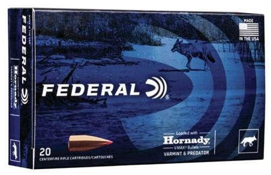 Federal V65Crdvm95 Varmint & Predator 6.5 Creedmoor 95 Gr Hornady V-Max (Vmx) 20 Bx