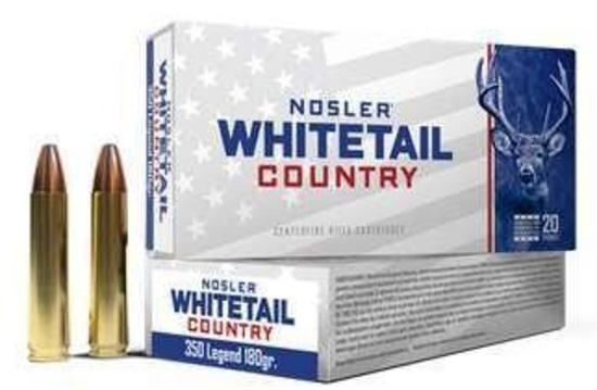 Nosler 40130 350Legend 180Gr 20 Per Box