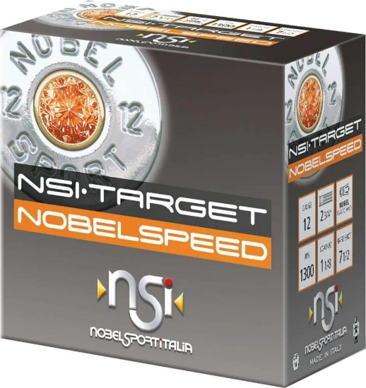 Nobel Speed Sport Clay 12Ga 2.75 1 1/8Oz #7.5