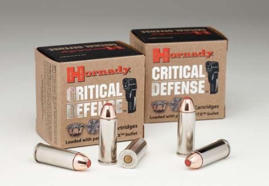 Hornady 92790 Critical Defense 45 Colt (Lc) 185 Gr Flex Tip Expanding 20 Bx