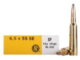 Sellier & Bellot Sb6555B Rifle 6.5X55 Swedish 140 Gr Soft Point (Sp) 20 Bx