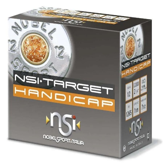 NOBELSPORT - 12GA 1-1/8OZ #8 - Rounds