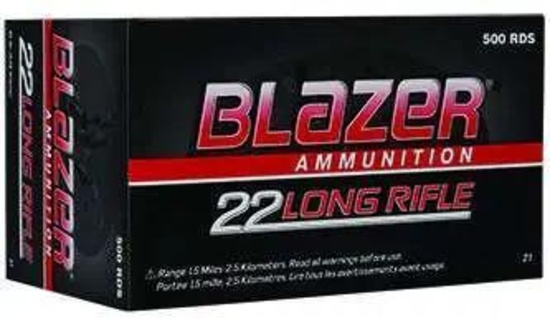 CCI - Blazer - .22LR 40GR LRN - 50 Rounds