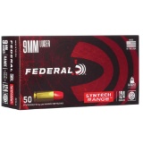 Federal - SYNTECH RANGE - 9mm Luger 124GR TSJRN - 50 Rounds