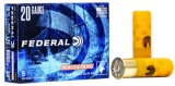 Federal - Power-Shok - 20 Gauge 3/4 oz Rifled Slug - 5 Rounds