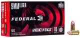 Federal - American Eagle - 9mm Luger 115GR FMJ - 50 Rounds