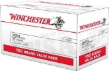 Winchester - USA WHITE BOX - .223 Remington 55GR FMJ - 150 Rounds