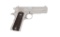 SDS - 1911 A1TC45M - .45 ACP - Nickel 4.25 Commander 8RD UPGR