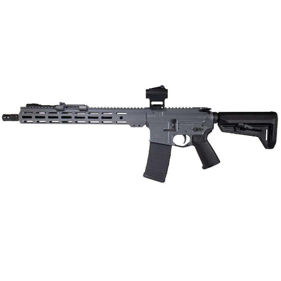 Shark Coast - AR GREY NIGHT - 16" - Cerakote Frame/Upper/Forearm