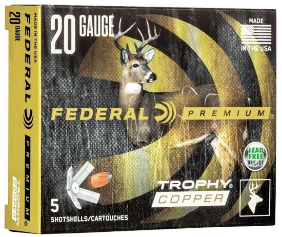 Federal Premium - Freight Train - 20 Gauge 275GR Copper Sabot Slug - 5 Rounds