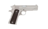SDS - 1911 A1TC45M - .45 ACP - Nickel 4.25 Commander 8RD UPGR