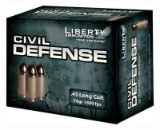 Liberty Ammunition - Civil Defense - .45 Colt 78GR HP - 20 Rounds
