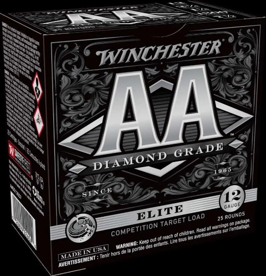 Winchester - AA Diamond Grade - 12 Gauge 1 1/8 oz 7 Shot - 25 Rounds