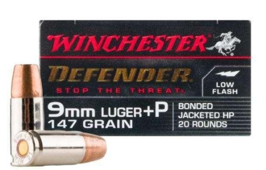 Winchester - PDX1 Defender - 9mm Luger 147GR JHP - 20 Rounds