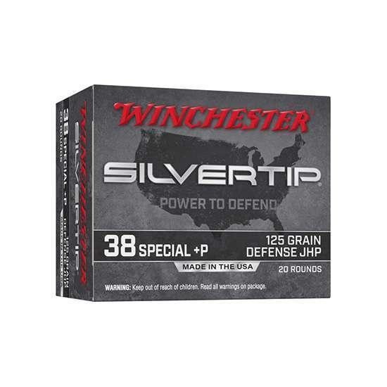 Winchester - Silvertip - .38 Special 125GR JHP - 20 Rounds