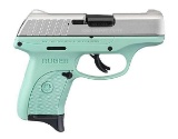 Ruger - EC9S - 9mm Luger - Turquoise Frame