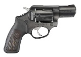 Ruger - SP101 - .357 Mag - 2.25 5 Round Black Rubber w/Wood Insert Grip Blued
