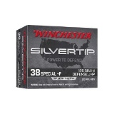 Winchester - Silvertip - .38 Special 125GR JHP - 20 Rounds