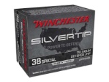 Winchester - Super-X - .38 Special 110GR Silvertip Hollow Point - 20 Rounds