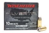 Winchester - Super-X - 10mm Auto 175GR Silvertip Hollow Point - 20 Rounds