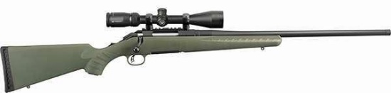 Ruger - AMERICAN - 6.5mm Creedmoor - Vortex Crossfire II 4-12x44mm Moss Green Matte Black Right Hand